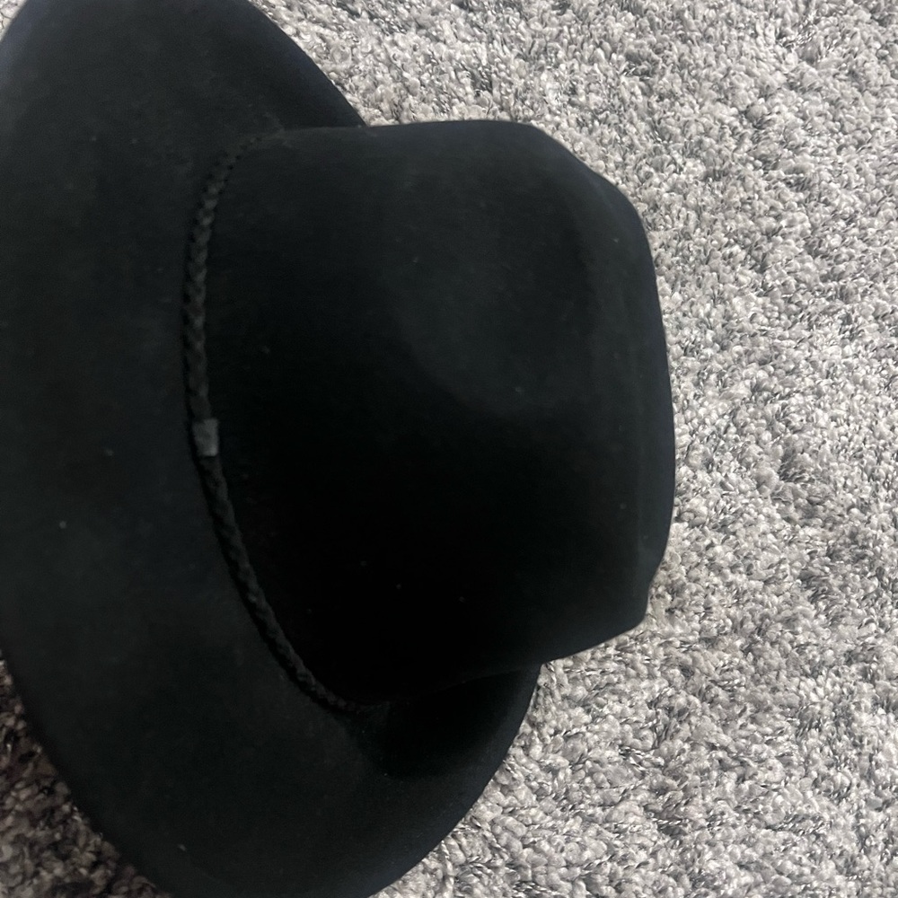 Men's Black Suede Hat